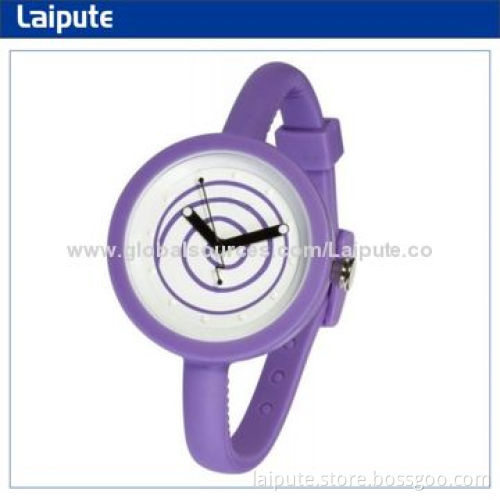 China Manufacturer New Product Colorful Interchangeable Silicone Watch